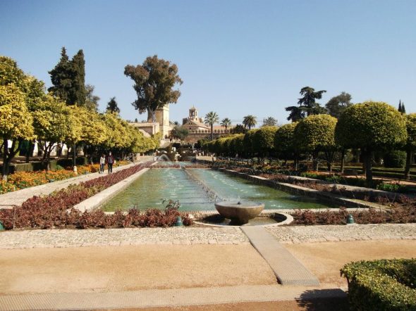 Alcázar Gardens, Cordoba, Spain