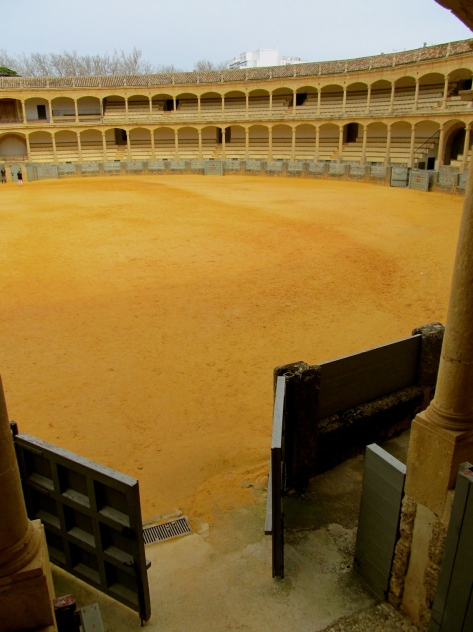 Ronda, Spain, Andalucia, bullring, plaza de toro