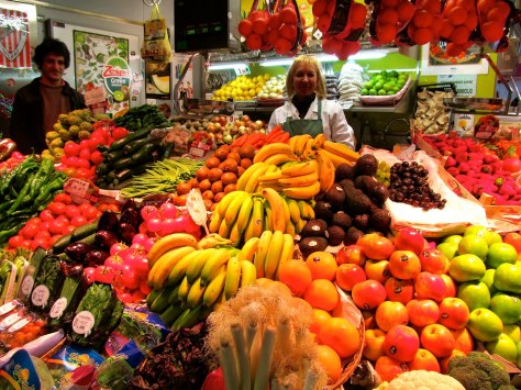 Fruta, Mercado de Ribera